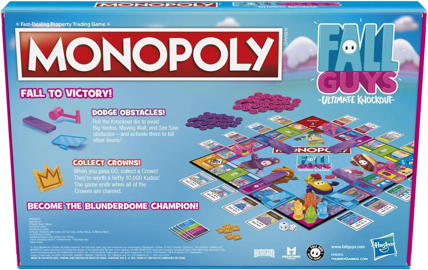 Snaps MONOPOLY Fall Guys Ultimate Knockout Edition