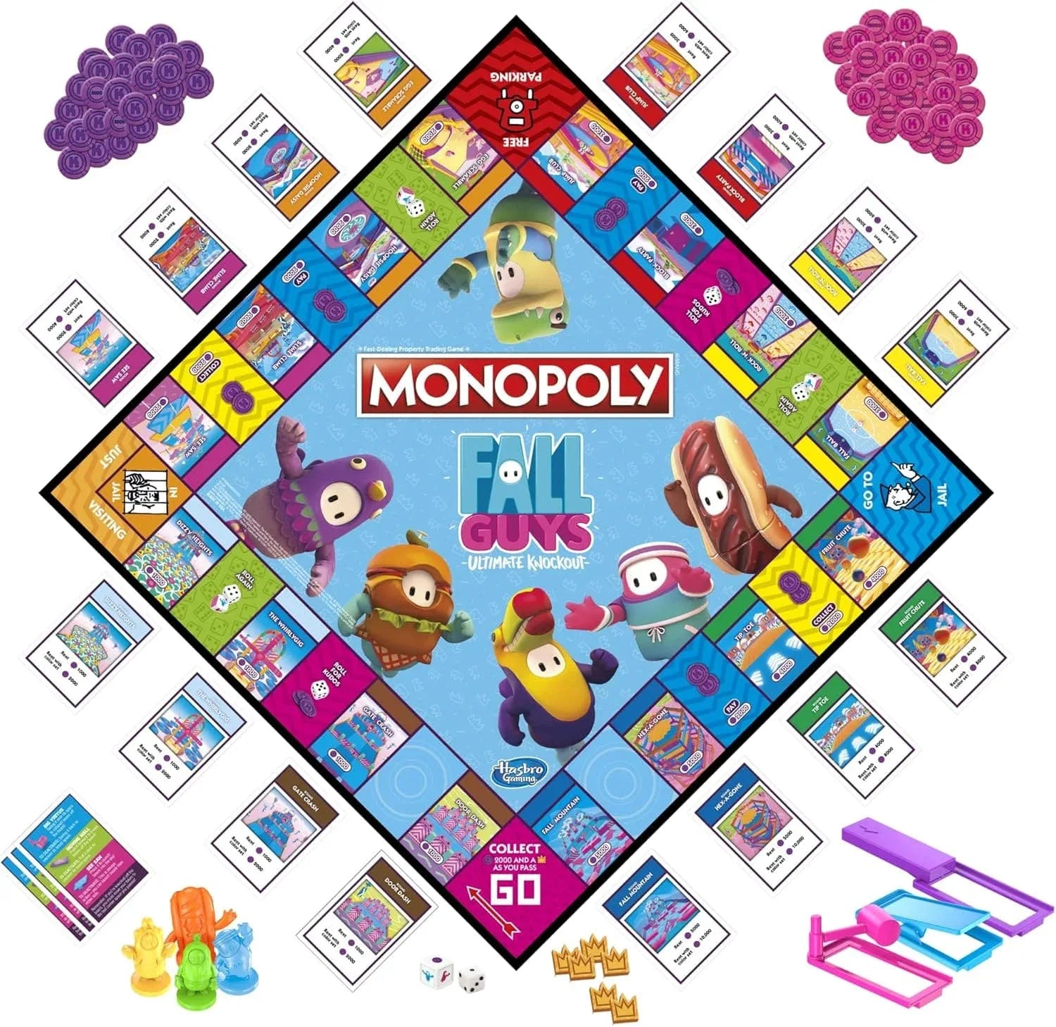 Snaps MONOPOLY Fall Guys Ultimate Knockout Edition
