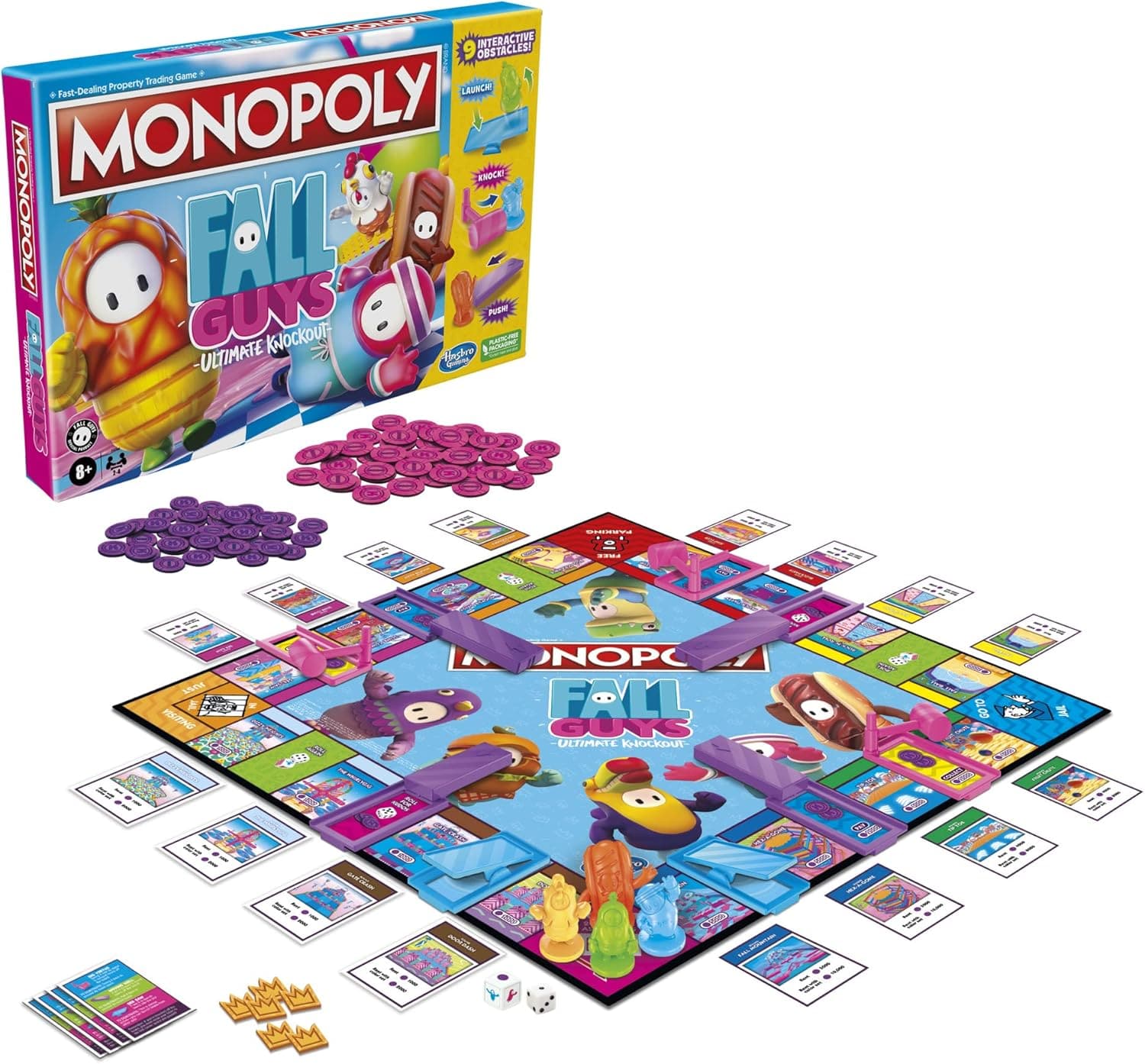 Snaps MONOPOLY Fall Guys Ultimate Knockout Edition
