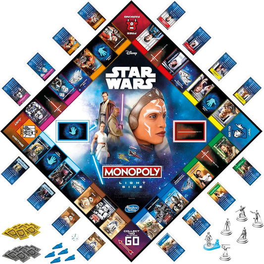 Snaps Monopoly: Star Wars Light Side Edition Board, Star Wars Jedi Game