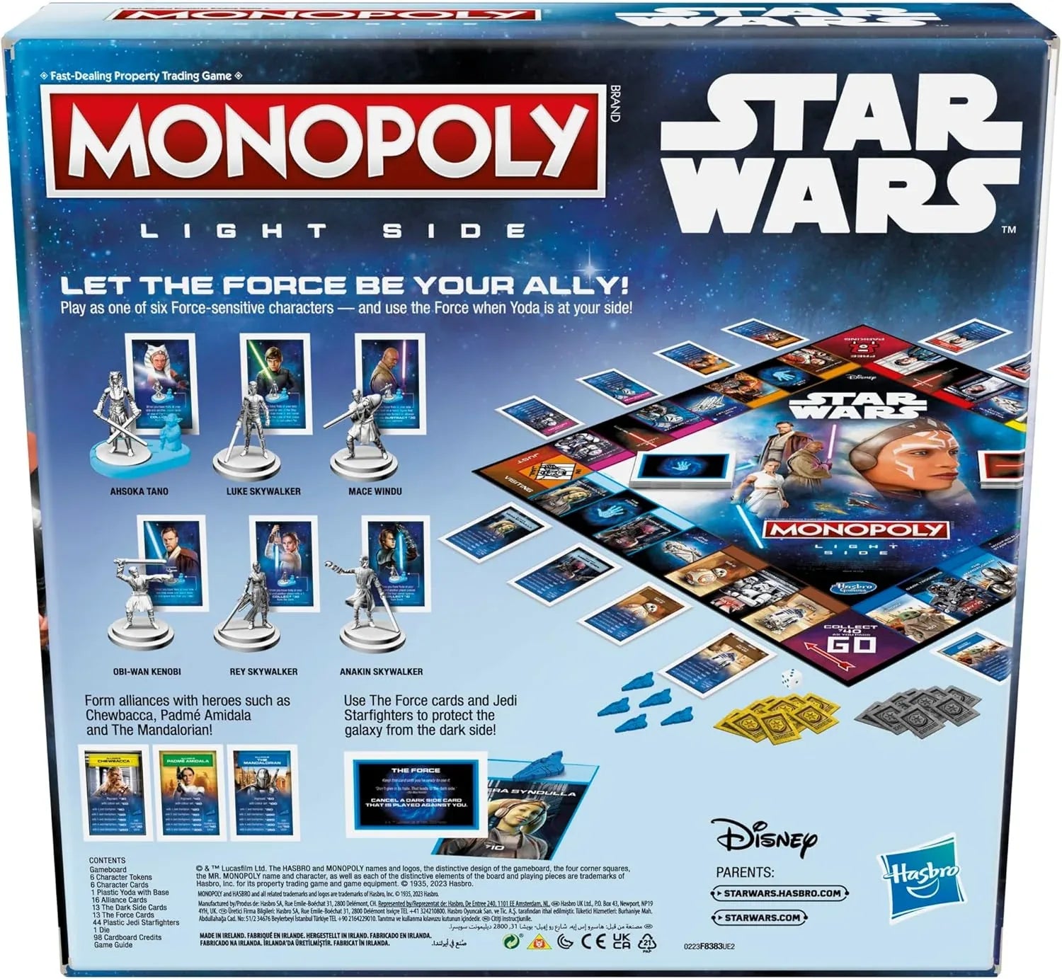 Snaps Monopoly: Star Wars Light Side Edition Board, Star Wars Jedi Game