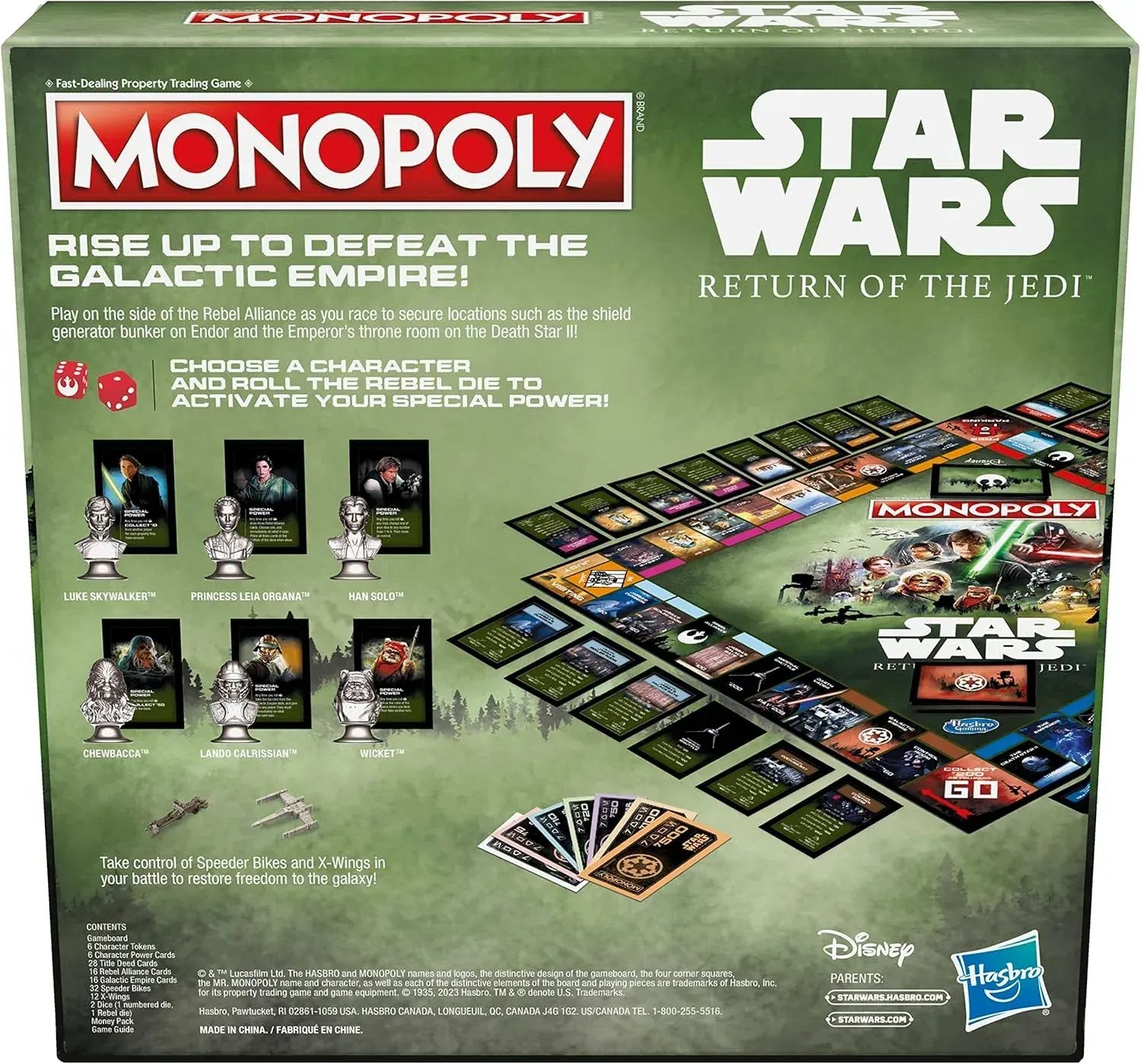 Snaps Monopoly: Star Wars Return of The Jedi Edition