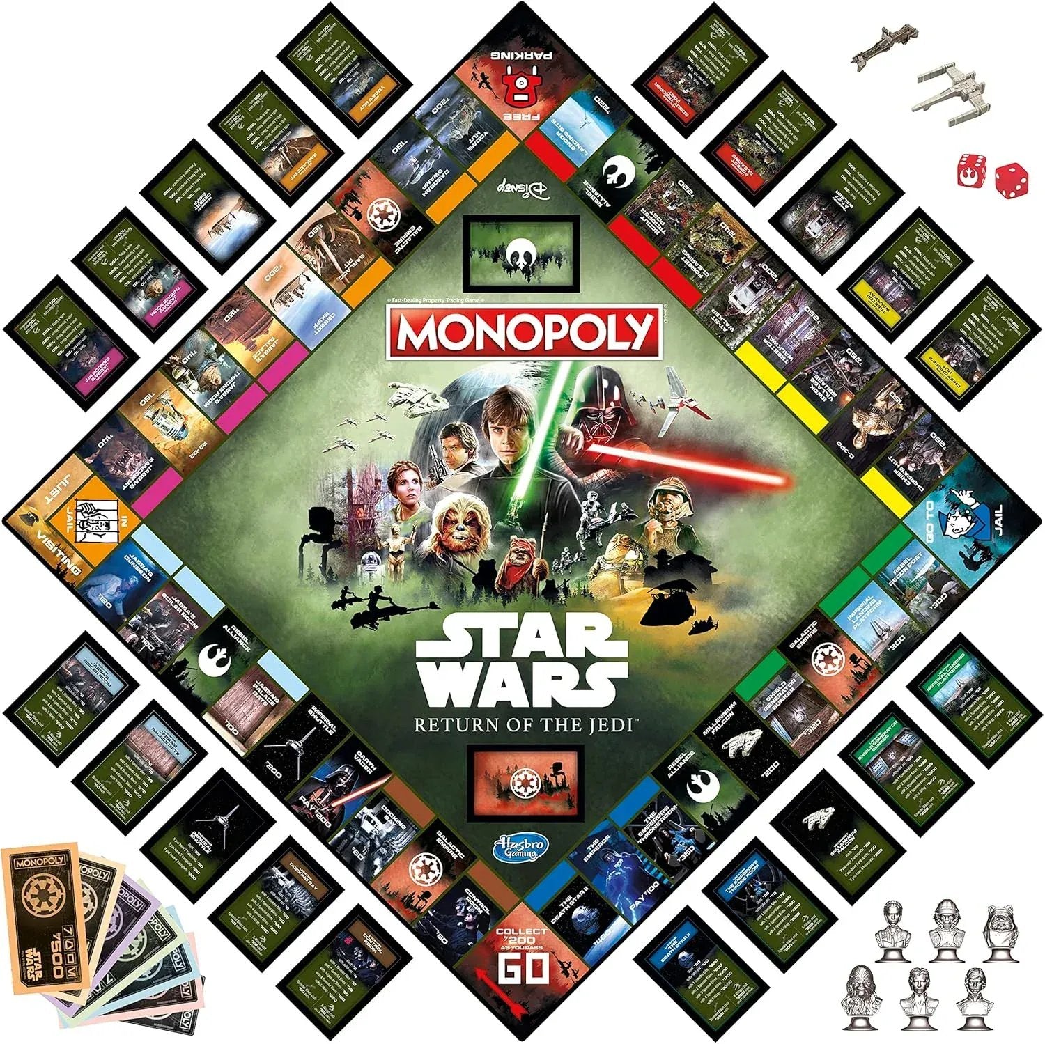Snaps Monopoly: Star Wars Return of The Jedi Edition
