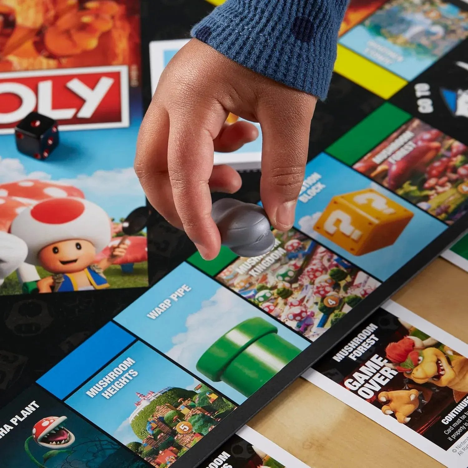Snaps Monopoly The Super Mario Bros. Movie Edition