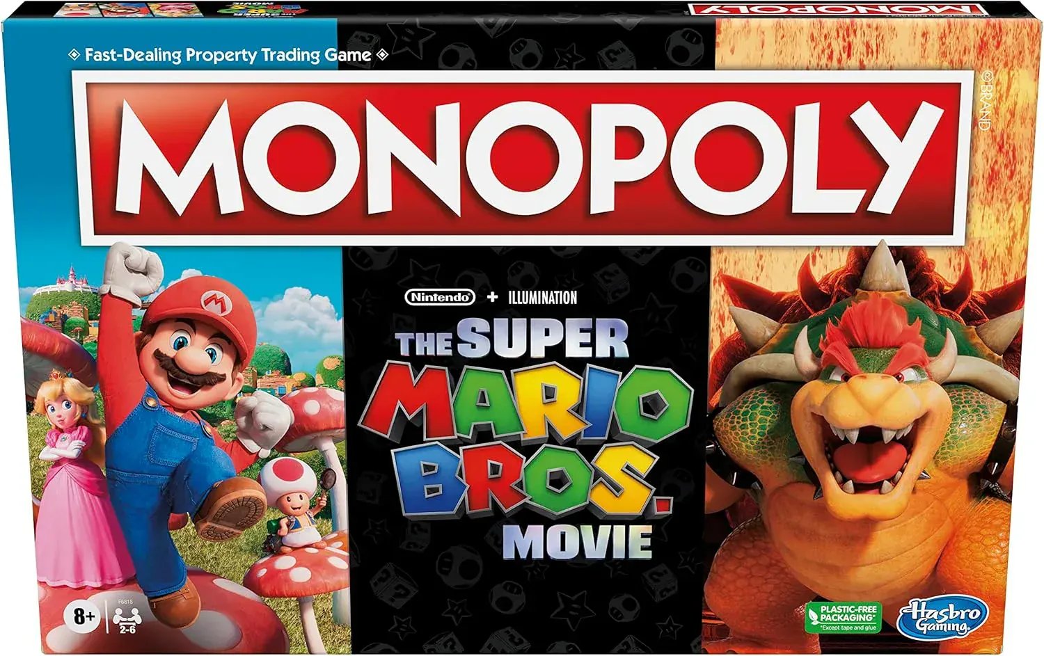 Snaps Monopoly The Super Mario Bros. Movie Edition