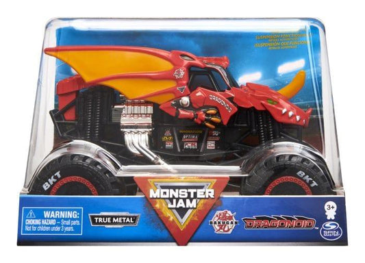 Snaps Monster Jam Die-Cast Vehicle 1:24 Scale Assorted