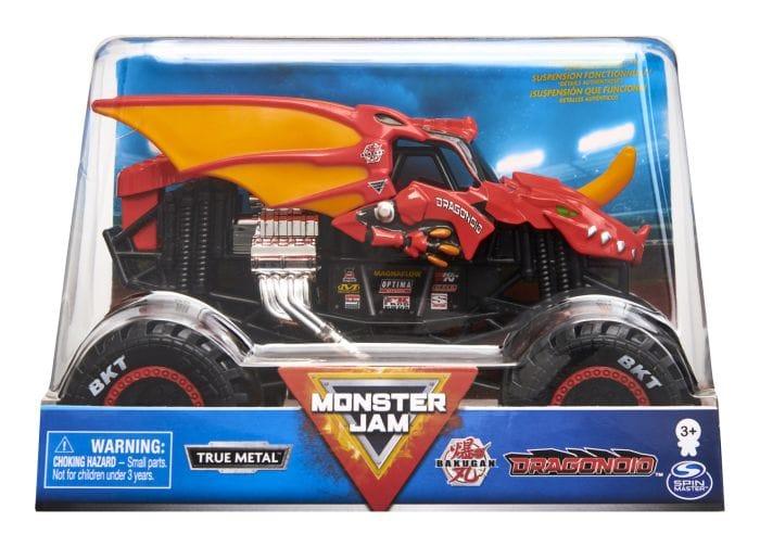 Snaps Monster Jam Die-Cast Vehicle 1:24 Scale Assorted