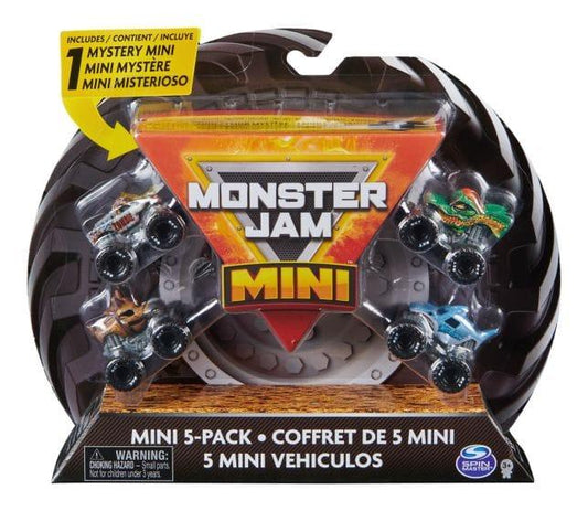 Snaps Monster Jam Minis 5 Pack