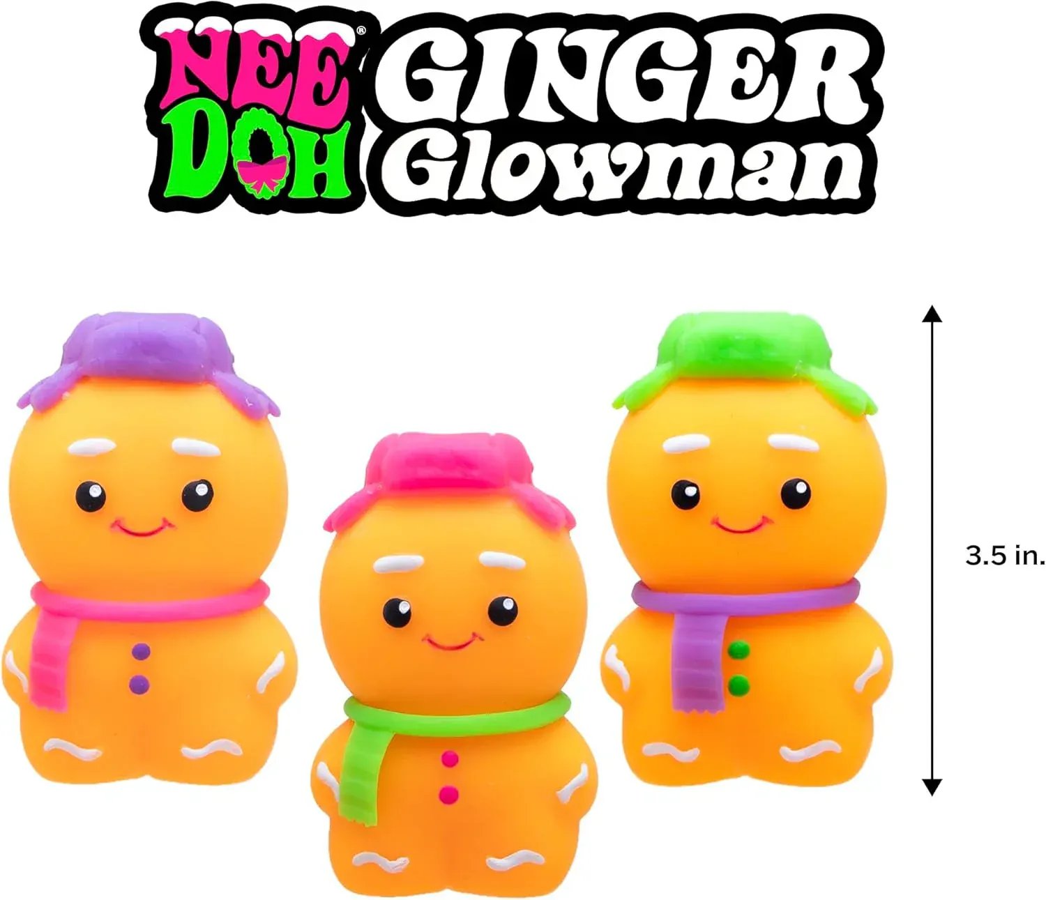 Snaps NeeDoh Ginger Glowman