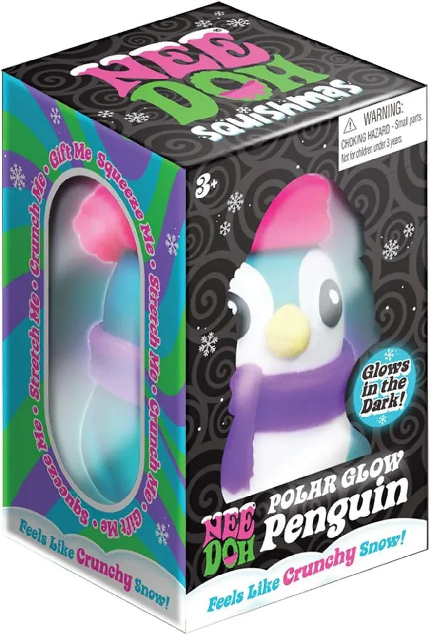 Snaps NeeDoh Polar Glow Penguin