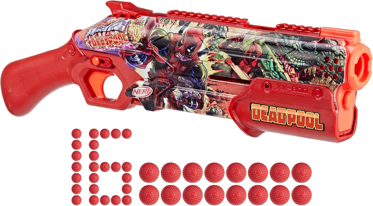 Snaps Nerf Marvel Deadpool Blaster