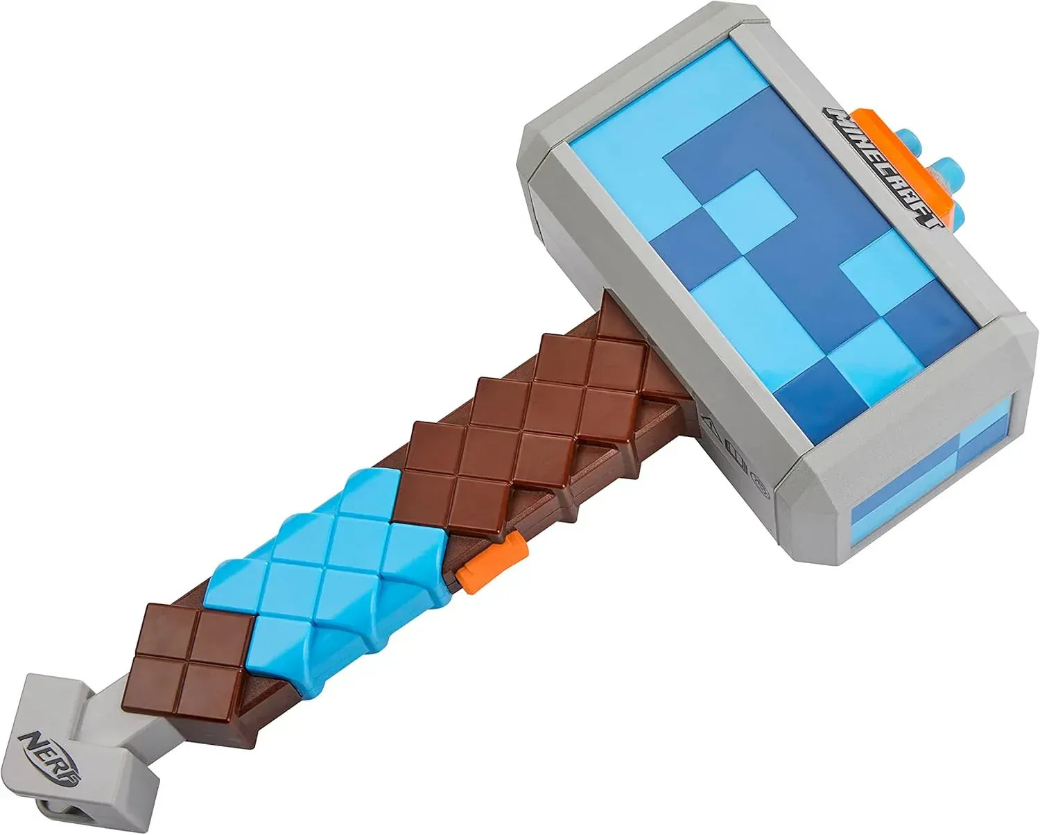 Snaps Nerf Minecraft Stormlander Dart-Blasting Hammer