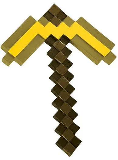 Snaps Pickaxe Minecraft Golden Tool Replica