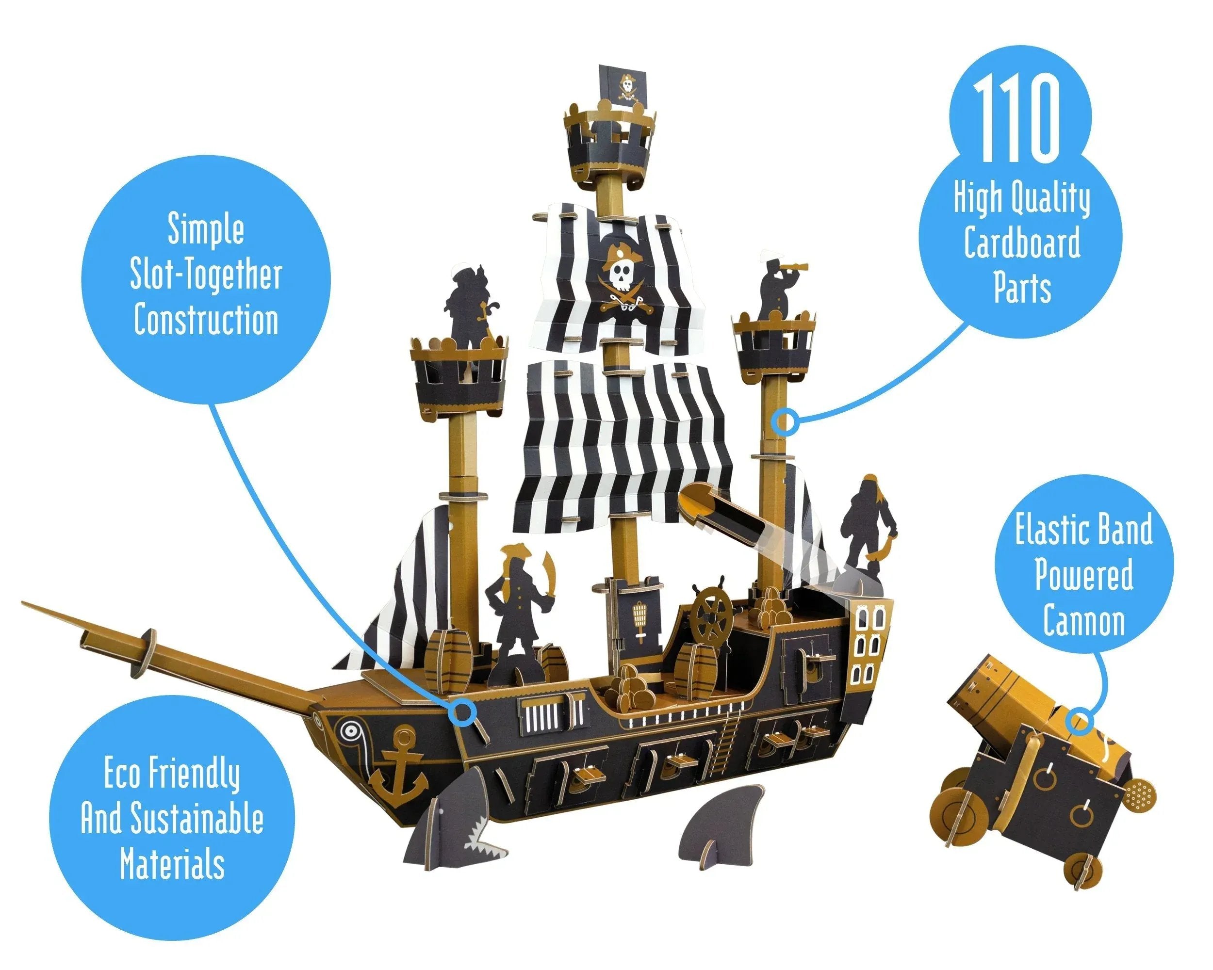 Snaps Pirate Ship - Build Your Own