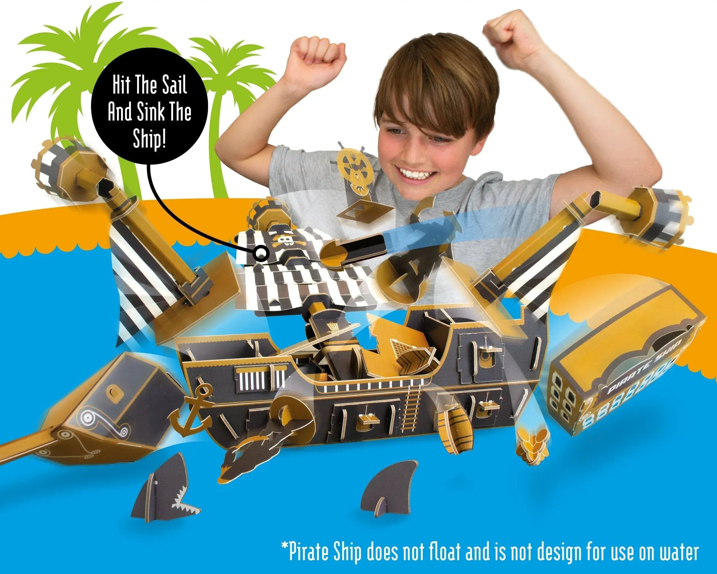Snaps Pirate Ship - Build Your Own