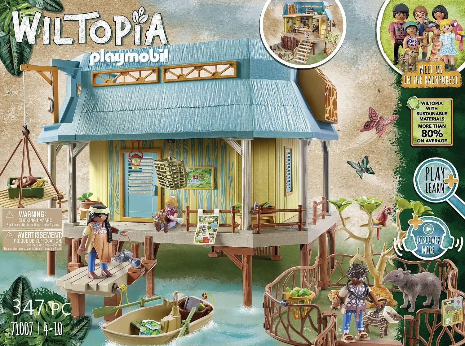 Snaps Playmobil Wiltopia Research Base 71007