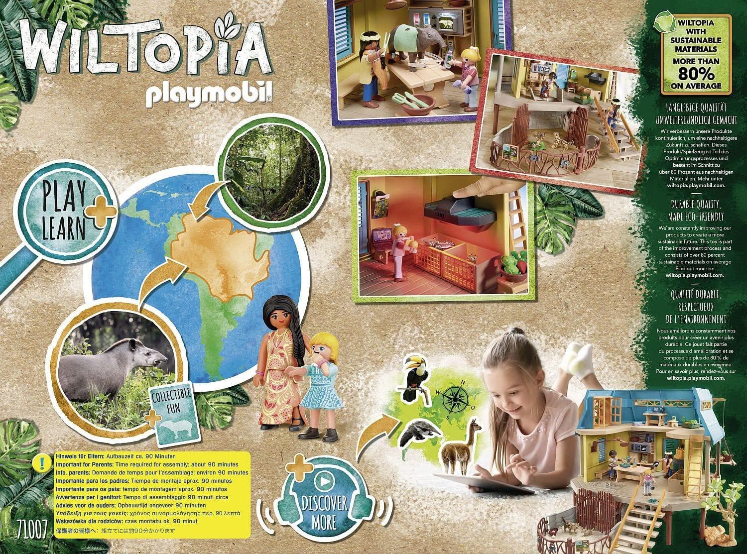 Snaps Playmobil Wiltopia Research Base 71007