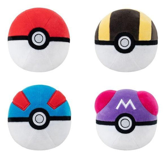 Snaps Pokemon 4" Poke Ball Plush Assortment