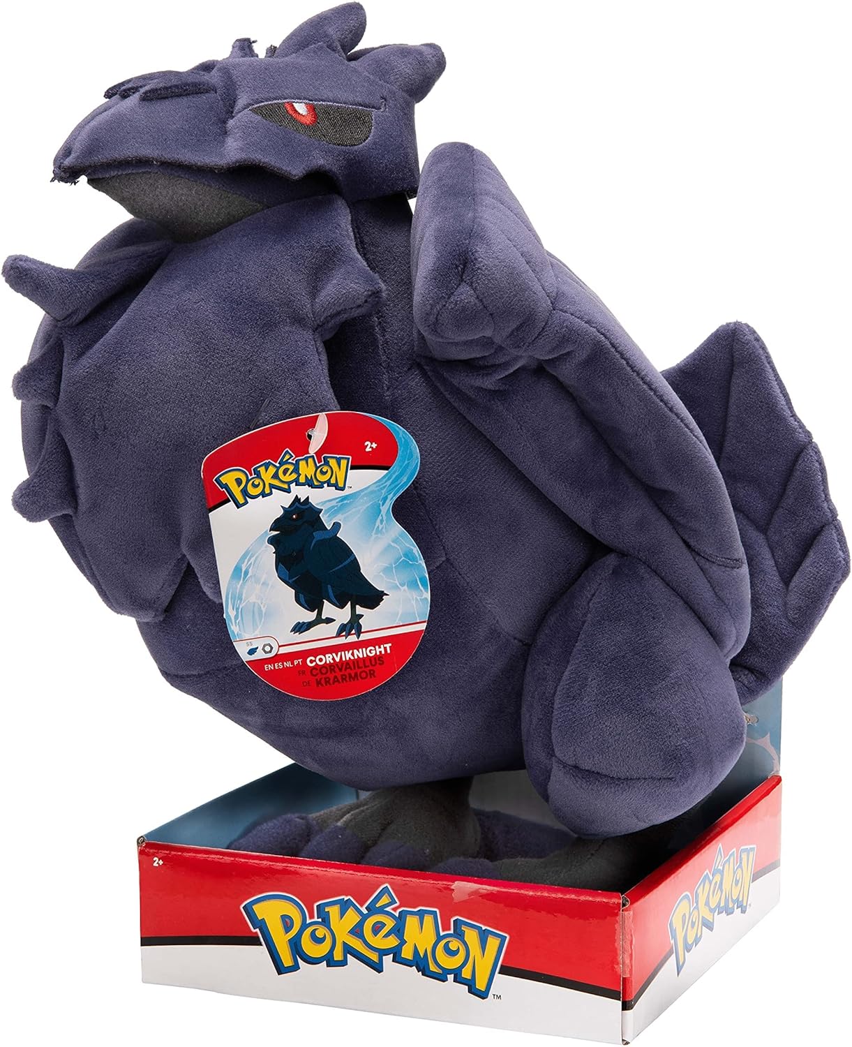 Snaps Pokemon Corviknight Plush 12 in