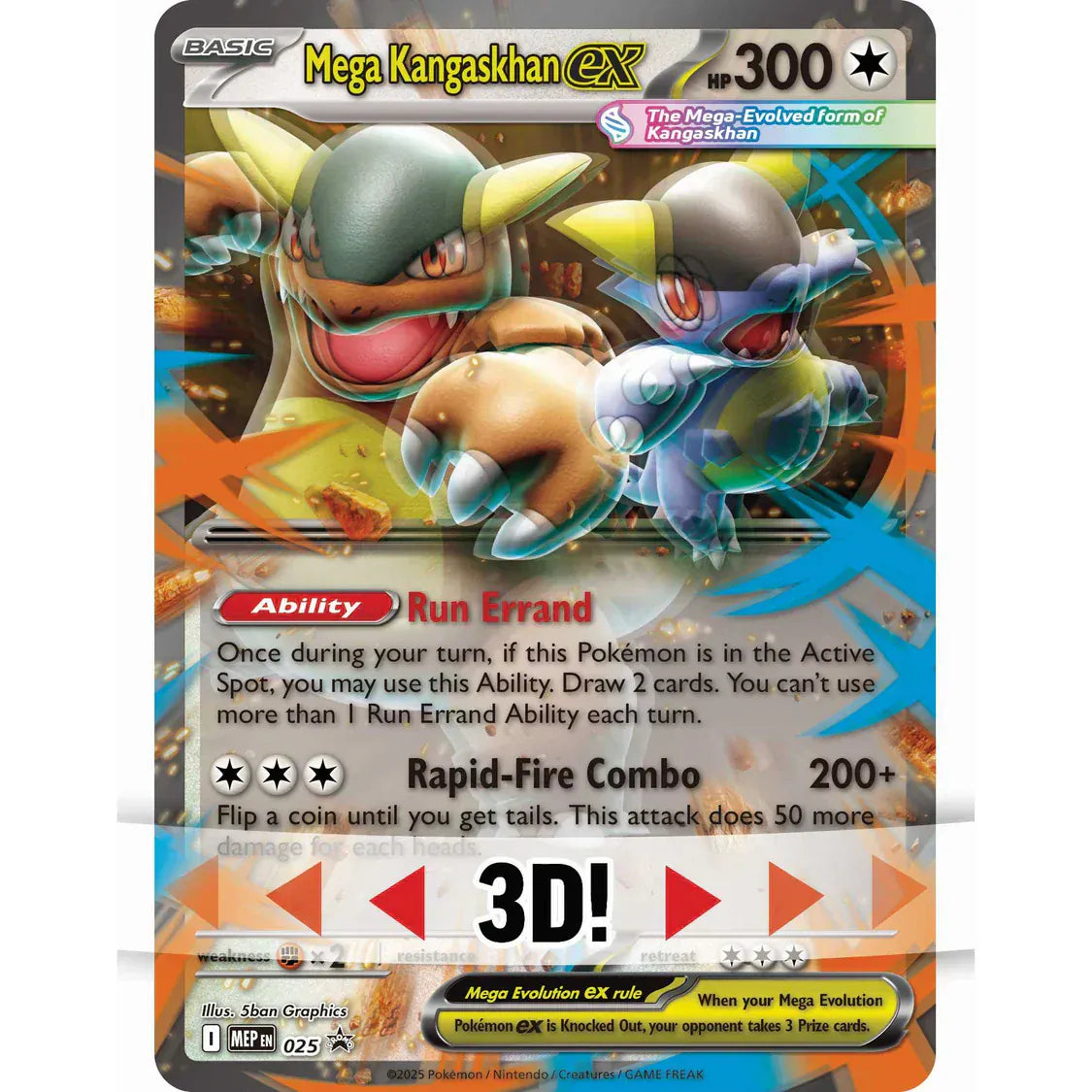 Snaps Pokemon TCG: Mega Kangaskhan ex Box