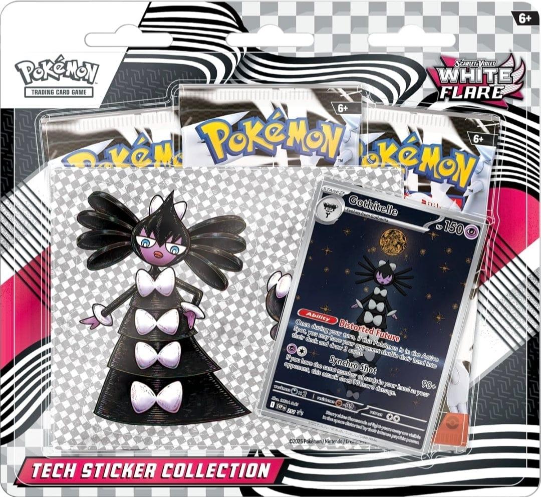 Snaps Pokemon TCG: Scarlet & Violet 10.5 - White Flare - Tech Sticker Collection Gothitelle