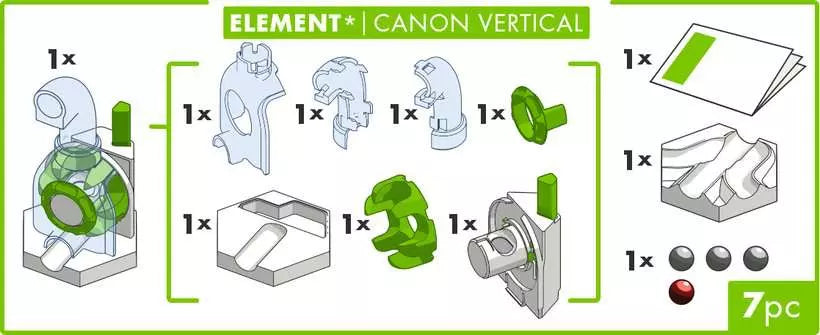 Snaps Ravensburger GraviTrax Element Vertical Cannon