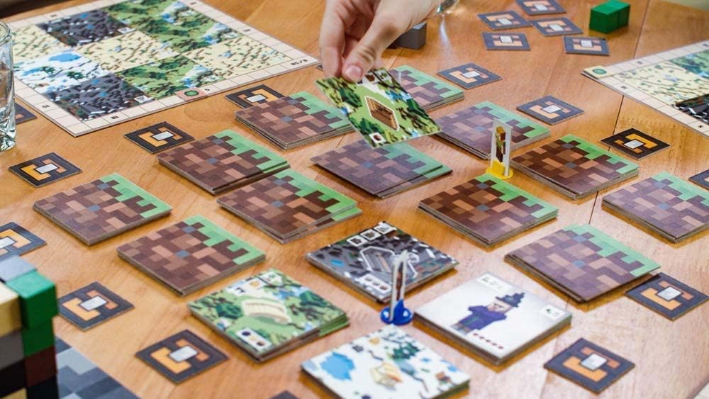 Snaps Ravensburger Minecraft Builders & Biomes Strategy Board Game