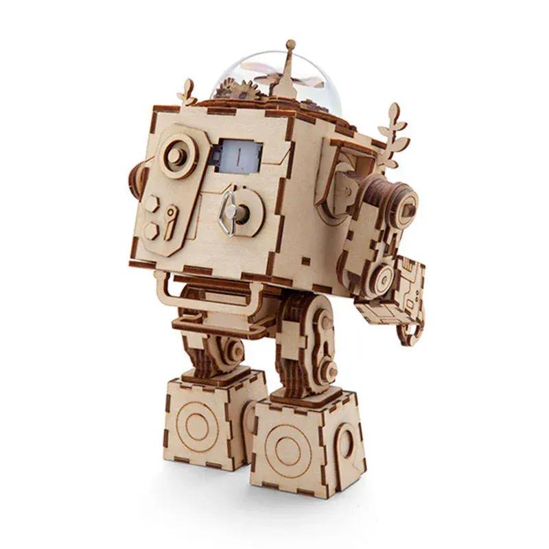 Snaps Robot Orpheus - Rokr 3D Wooden Puzzle - AM601
