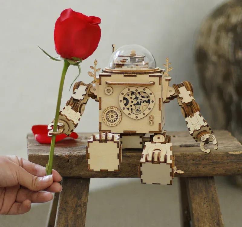 Snaps Robot Orpheus - Rokr 3D Wooden Puzzle - AM601