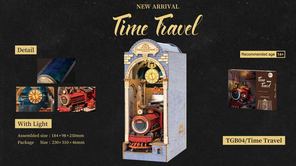 Snaps Rolife Time Travel DIY Book Nook Shelf Insert TGB04