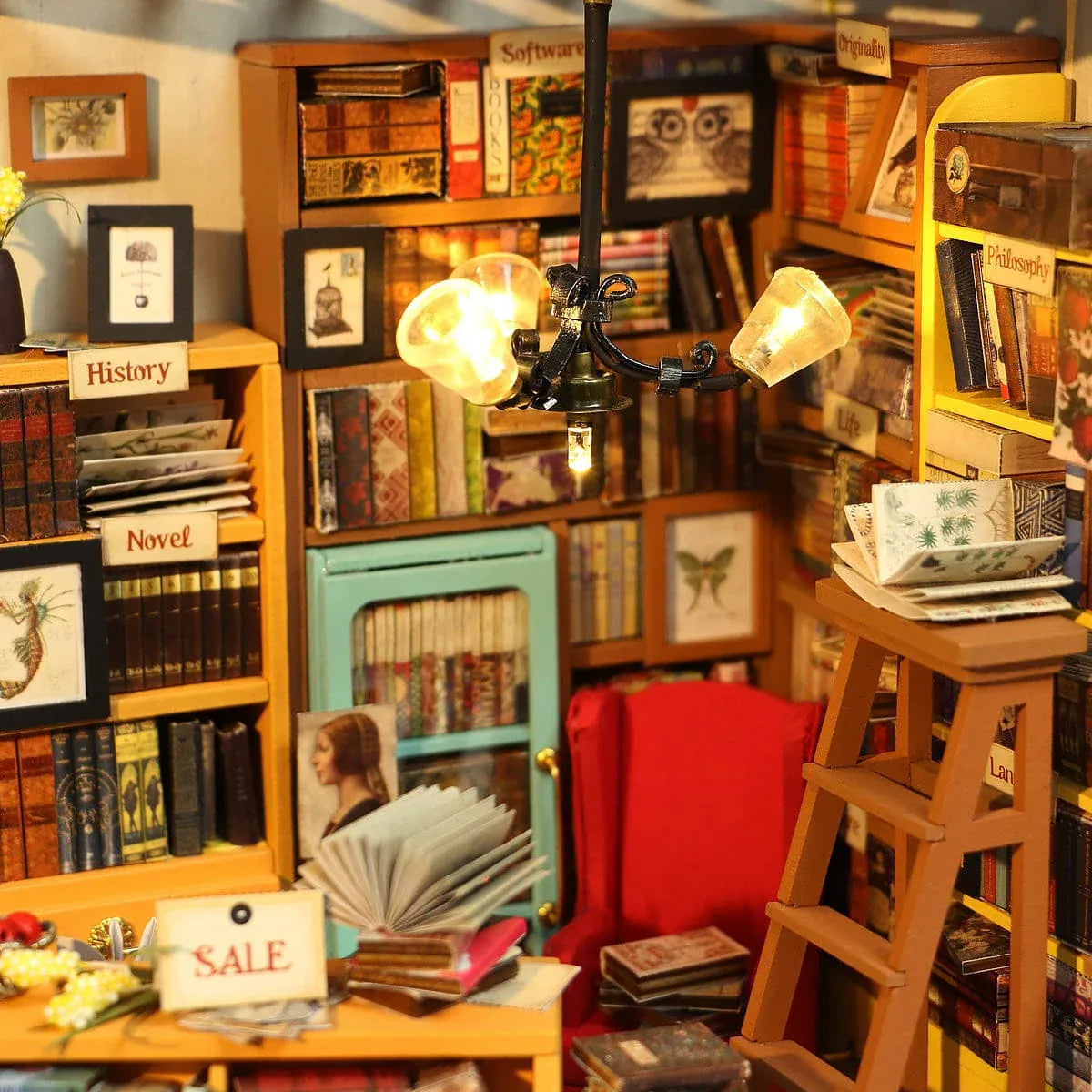 Snaps Sam’s Study 3D Wooden Puzzle