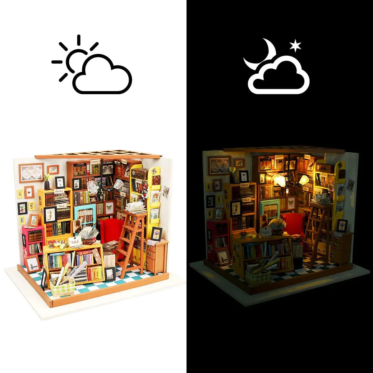 Snaps Sam’s Study 3D Wooden Puzzle