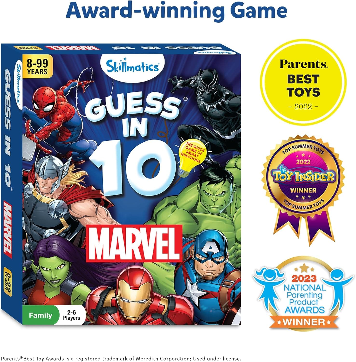 Snaps Skillmatics Guess in 10 Marvel