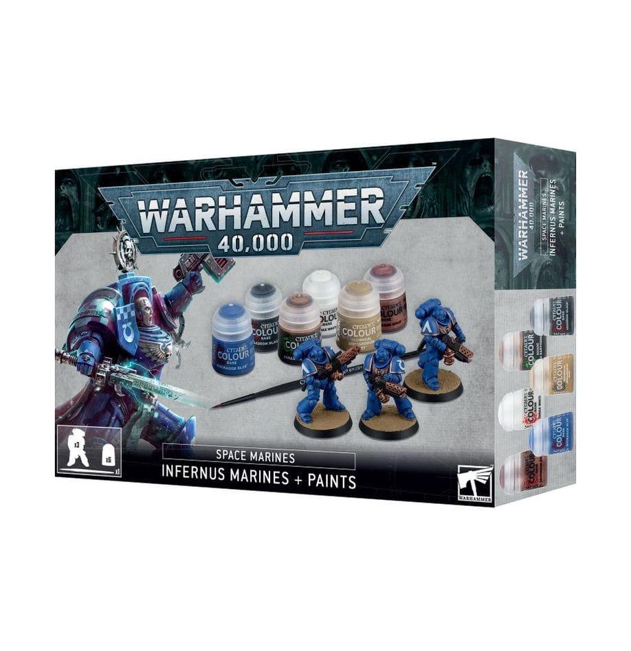 Snaps Space Marines: Infernus Marines + Paints Set