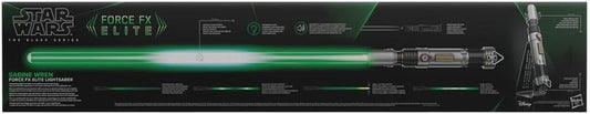 Snaps Star Wars The Black Series Sabine Wren Force FX Elite Lightsaber