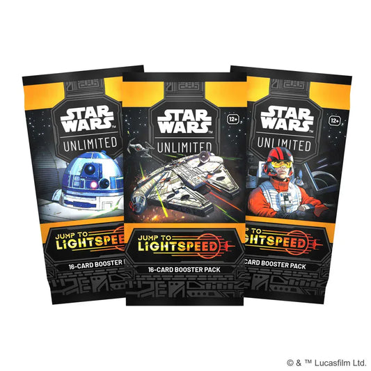 Snaps Star Wars: Unlimited Jump to Lightspeed Set 4 - Booster Pack