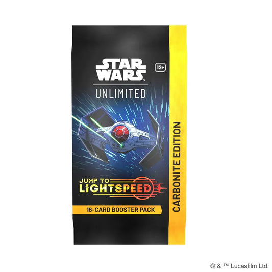 Snaps Star Wars: Unlimited Jump to Lightspeed Set 4 Carbonite Collector Booster Display Box (12 packs)