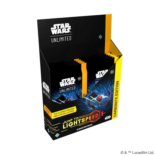Snaps Star Wars: Unlimited Jump to Lightspeed Set 4 Carbonite Collector Booster Display Box (12 packs)