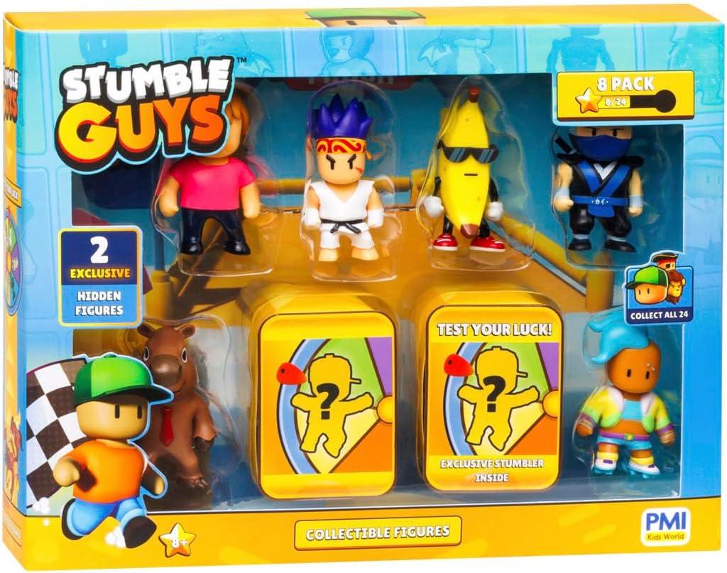 Snaps Stumble Guys 2" Collectable Figures 8-Pack Deluxe Box