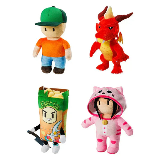 Snaps Stumble Guys 8" Plush Buddies 4 Characters