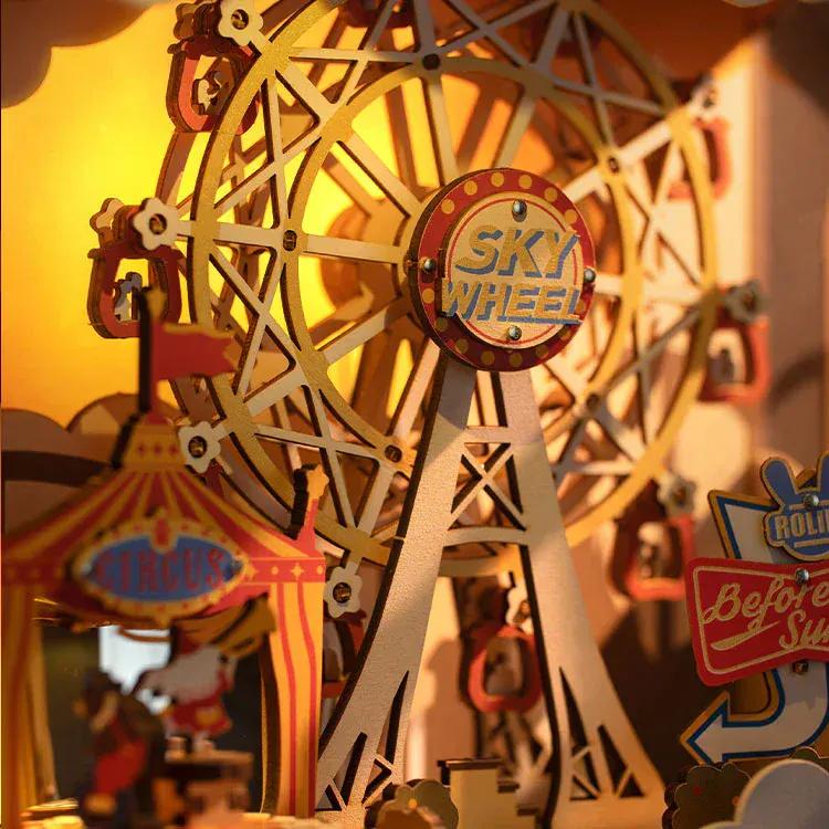 Snaps Sunset Carnival AMT01 3D Wooden Puzzle