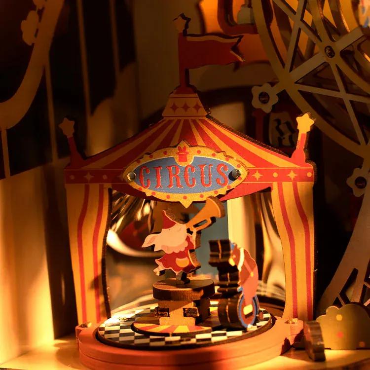Snaps Sunset Carnival AMT01 3D Wooden Puzzle