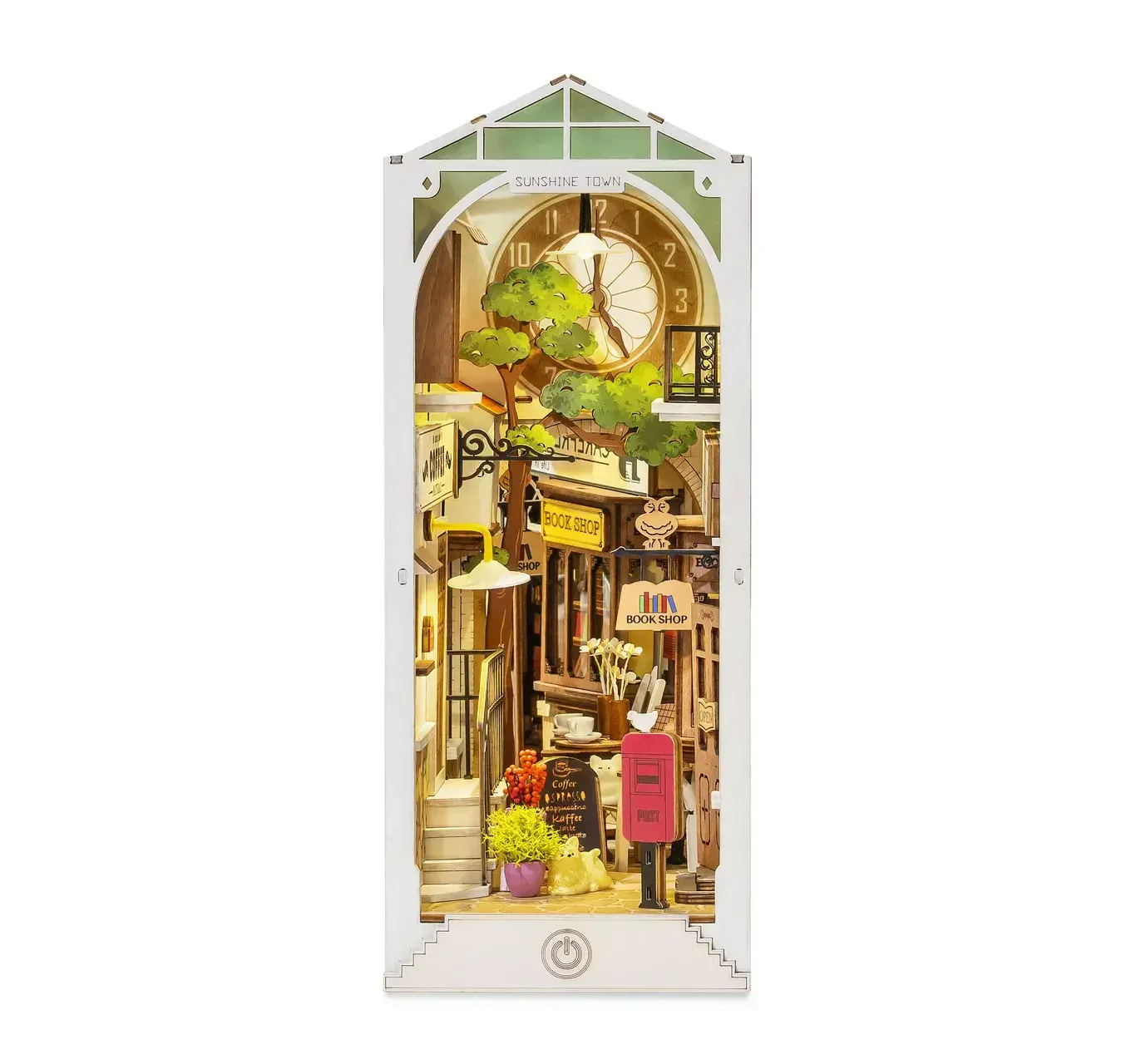 Snaps Sunshine Town 3D Book Nook Wooden Puzzle TGB02