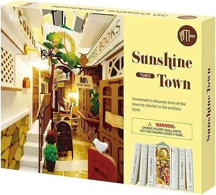 Snaps Sunshine Town 3D Book Nook Wooden Puzzle TGB02