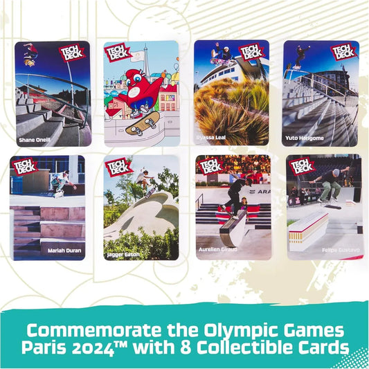 Snaps Tech Deck Fingerboards 8 Pack Olympic Games Paris 2024