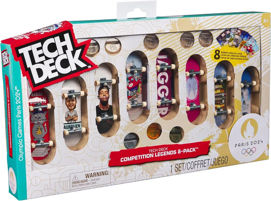 Snaps Tech Deck Fingerboards 8 Pack Olympic Games Paris 2024
