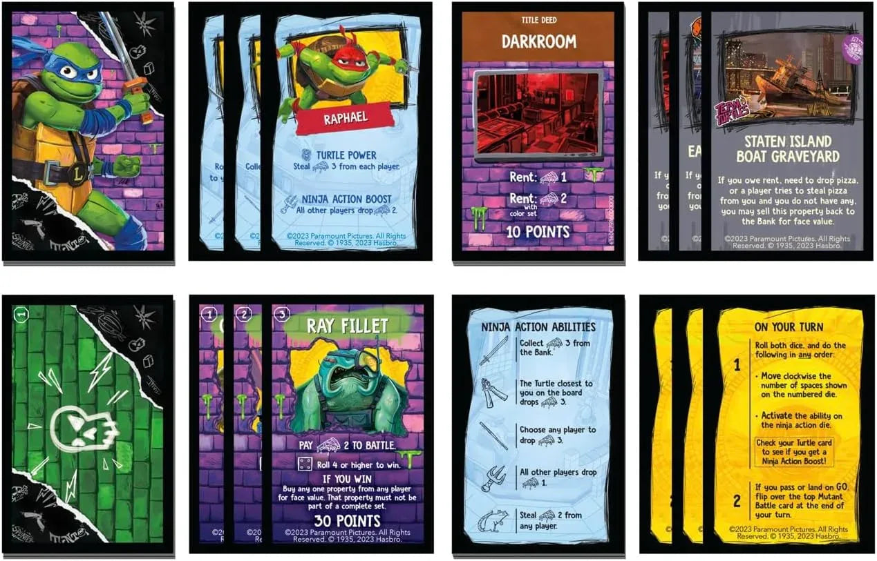 Snaps Teenage Mutant Ninjas Monopoly Mayhem Edition