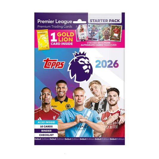 Snaps Topps Premier League 2025/26 Starter Pack