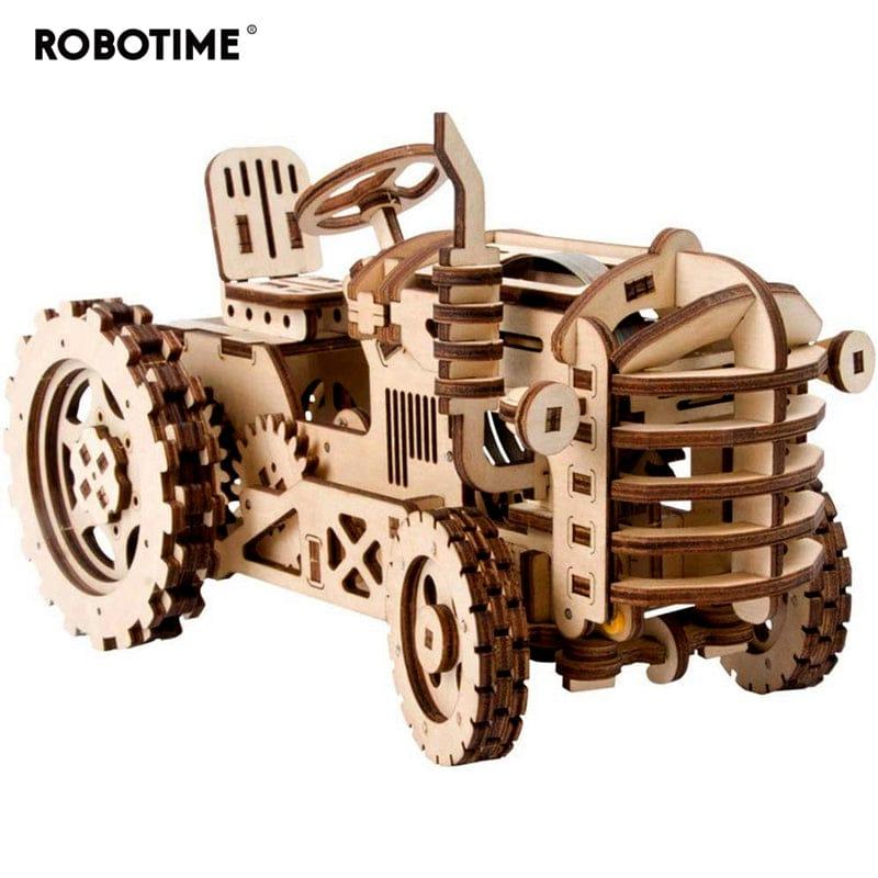 Snaps Tractor 3D Wooden Puzzle