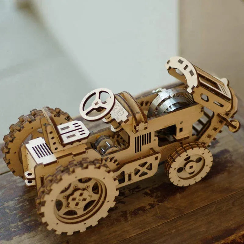 Snaps Tractor 3D Wooden Puzzle
